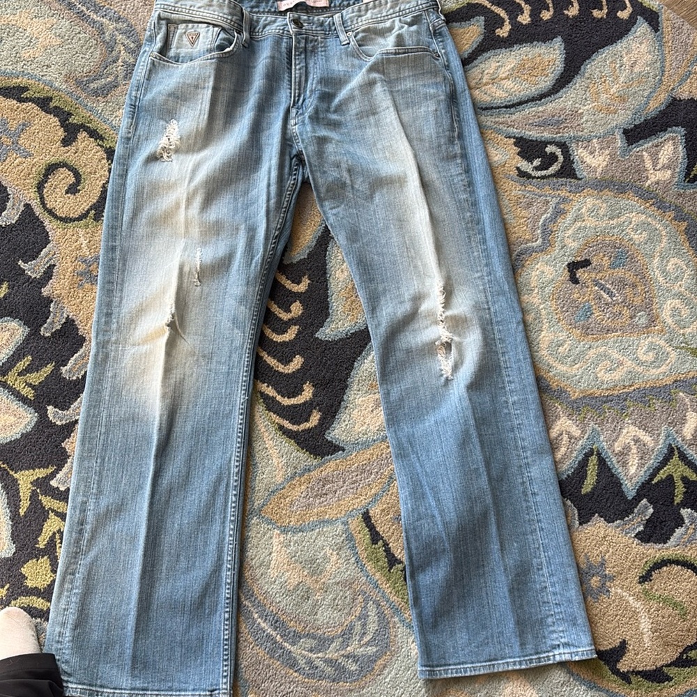 Guess men’s jeans 36X 32 Los Angeles 1981 regular boot cut
